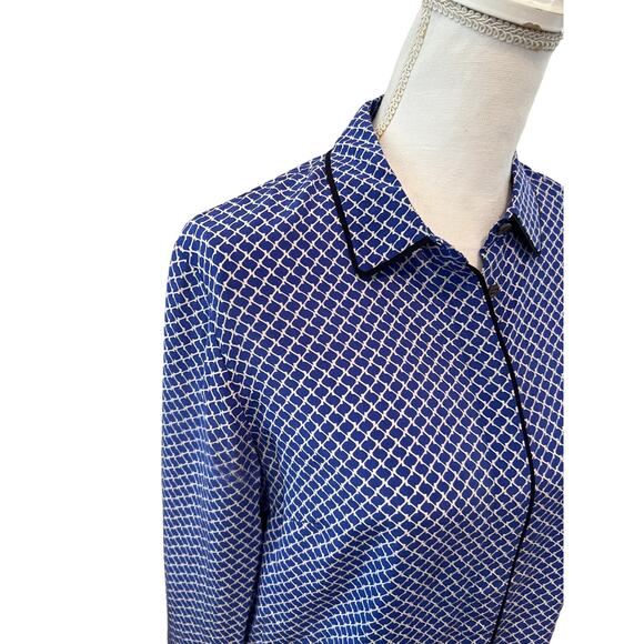 Club Monaco Blue Button Down Shirt - Picture 7 of 11